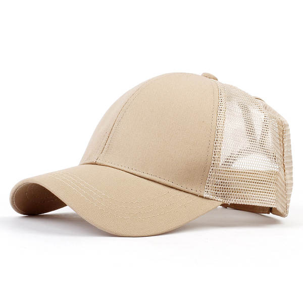 Chapéu de baseball feminino de verão ao ar livre sem chapéus CC