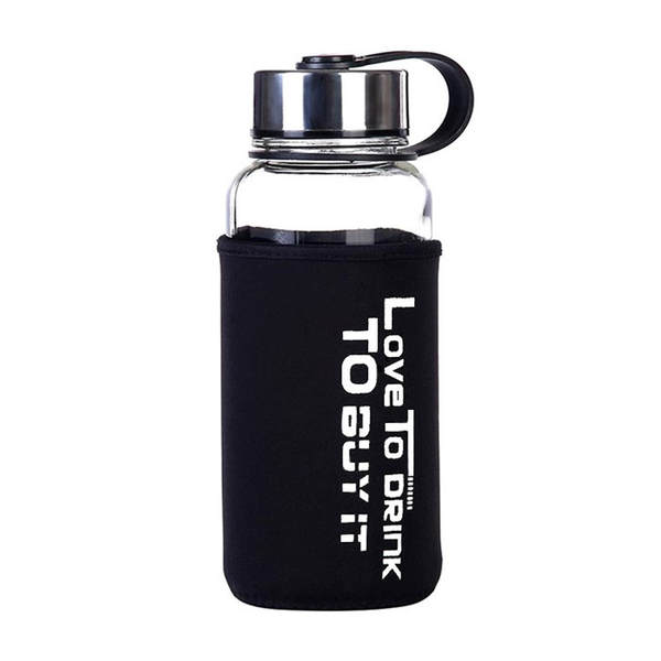 1000ml de vidro de copo espacial portátil de copo de chá portátil de água com copo de copo para estudantes