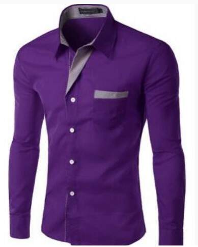 Venda rápida EBAY T-shirts de moda T-shirts de cor masculina T-shirts de mão longa para homens Novas