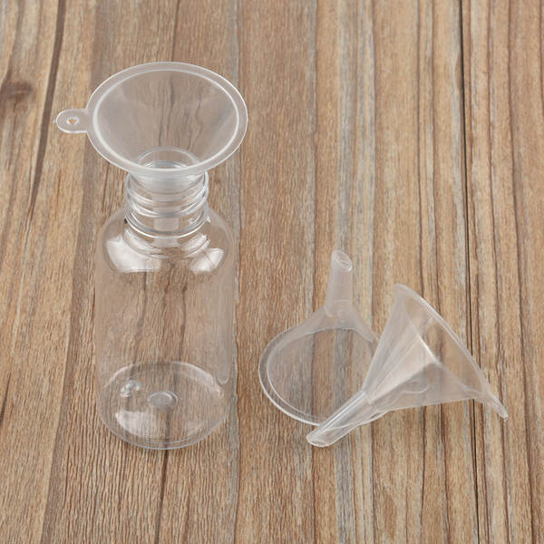 Viagem mini mini plástico líquido perfume óleo essencial de cosméticos distribuição de alimentos de classe longa boca pequeno calibre 2g