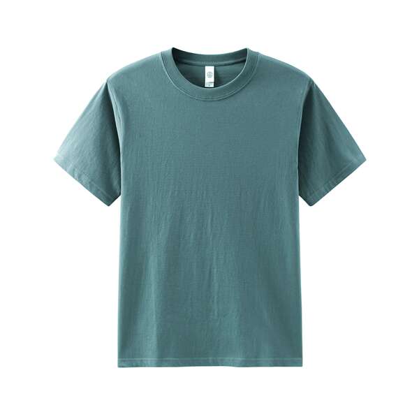 210g peso pesado algodão puro pulseira curta t-shirt masculino e feminino puro solto verão branco homem t-shirt pulseira branca