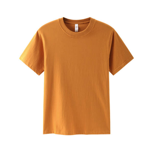 210g peso pesado algodão puro pulseira curta t-shirt masculino e feminino puro solto verão branco homem t-shirt pulseira branca