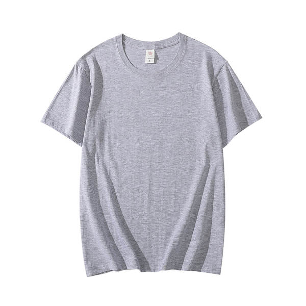 T-shirt de algodão curto de 200 gramas de madeira pura de algodão puro de 20 cores disponível para o fornecimento de camisetas culturais vazias de grande porte