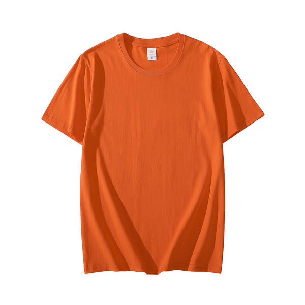 T-shirt de algodão curto de 200 gramas de madeira pura de algodão puro de 20 cores disponível para o fornecimento de camisetas culturais vazias de grande porte