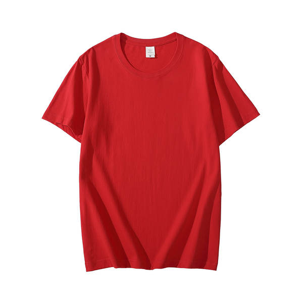 T-shirt de algodão curto de 200 gramas de madeira pura de algodão puro de 20 cores disponível para o fornecimento de camisetas culturais vazias de grande porte