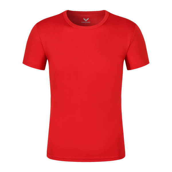 Vestido de trabalho todo o corpo impressão pulseira curta colar T-shirt impressão maratona roupa de roupa de esporte rápida T-shirt anúncio logo personalizado