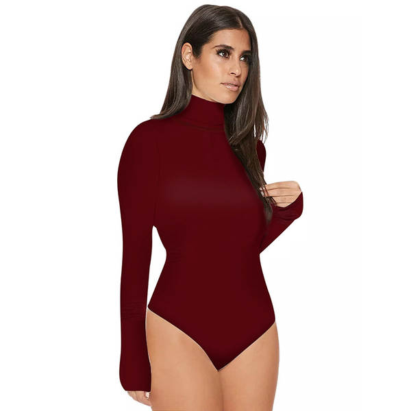 Macacão de manga longa feminino