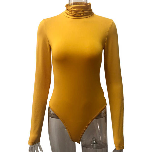 Macacão de manga longa feminino