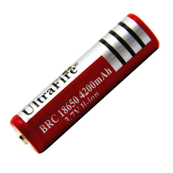 Bateria de 18650 carregável 3.7v de alta capacidade 18650 bateria de lítio