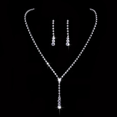 Conjunto de Joias de Noiva com Diamante