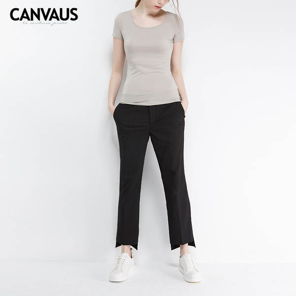 T-shirt feminino de pulso curto para o verão T-shirt feminino K242A