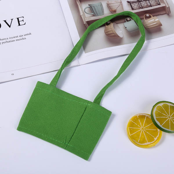 Pequenas sacolas de algodão de alta qualidade, bonitas sacolas de algodão de alta qualidade.