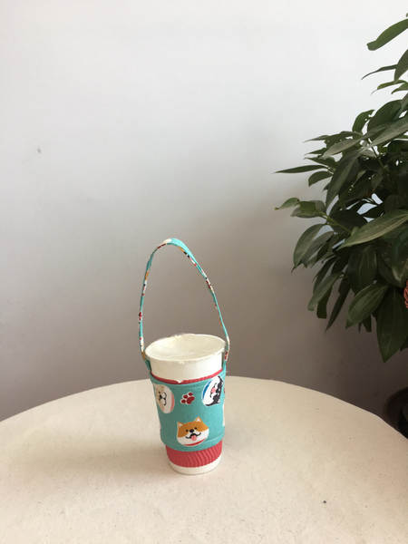 Conjunto de Copo e Bolsa para Bebida Canino