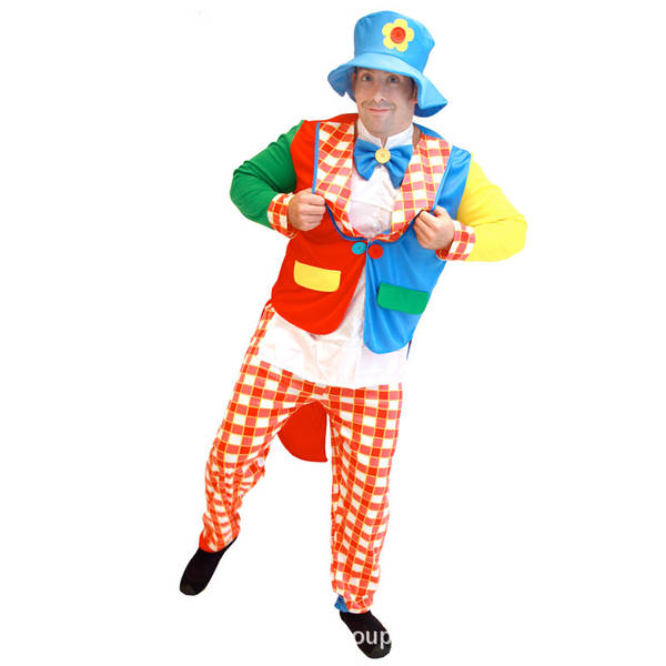 Traje de Palhaço para Adulto