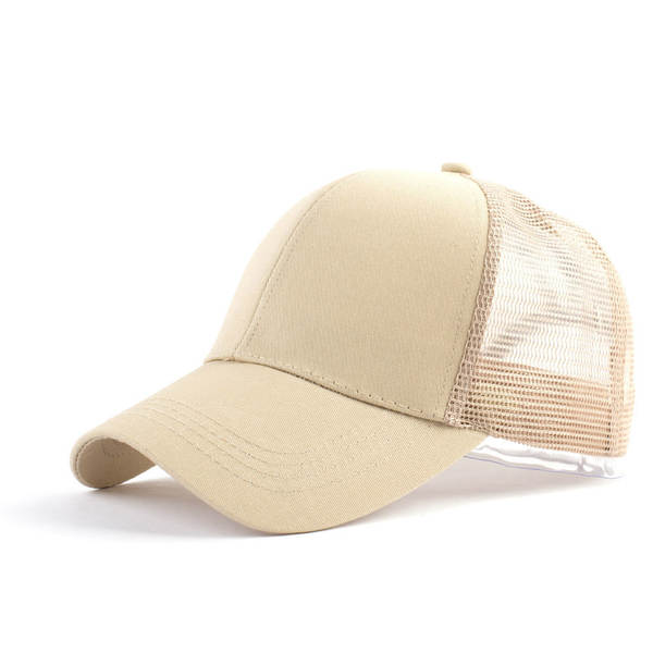 Chapéu de baseball feminino de verão ao ar livre sem chapéus CC