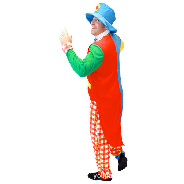 Traje de Palhaço para Adulto