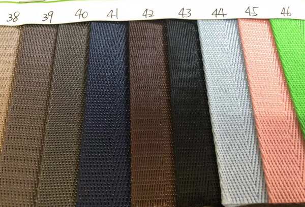 Produção 2 2.5 3.2 3.8 5cm semelhante a Nylon Man Tapeamento de mochila suave fita