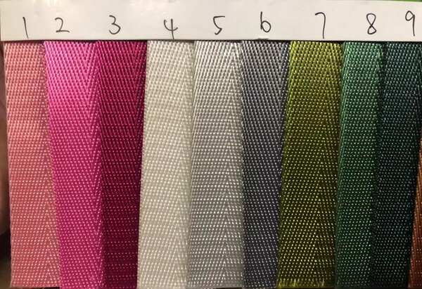 Produção 2 2.5 3.2 3.8 5cm semelhante a Nylon Man Tapeamento de mochila suave fita