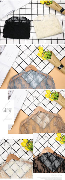 Blusa de malha de renda feminina
