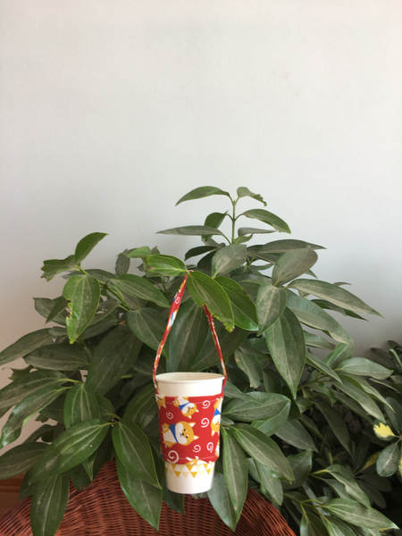 Conjunto de Copo e Bolsa para Bebida Canino