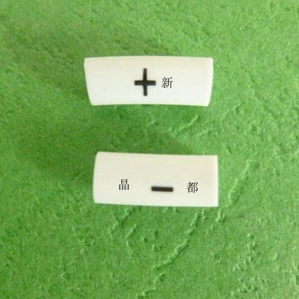 Tubo de identificação com letras e números em PVC