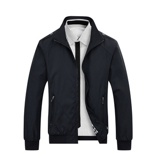 Vintage 2025 novo casaco masculino primavera outono transfronteiriço casual masculino Coréia versão bonita piloto traje casaco