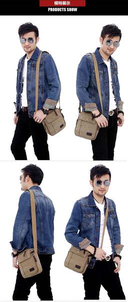 Bolsa de Lona Masculina