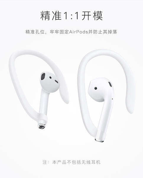 Suporte de orelha protetor para airpods, fone bluetooth sem fio universal, acessório esportivo anti-perda anti-queda