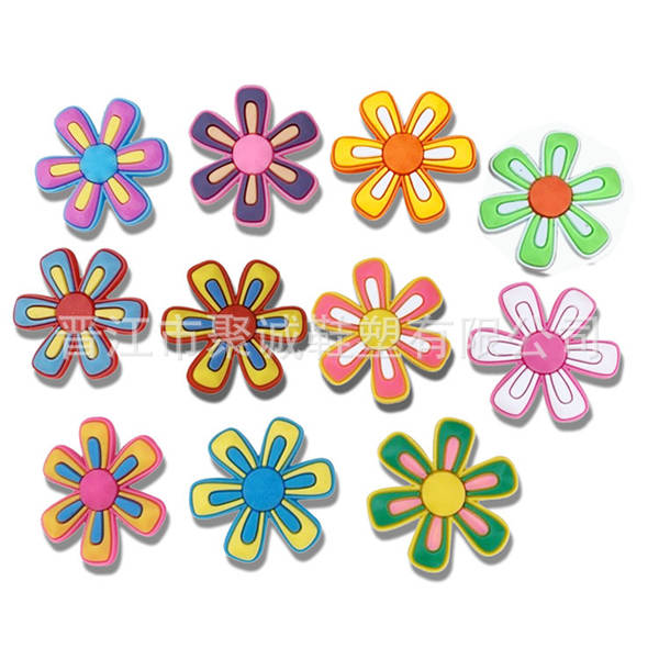 Flor para Calçado de Plástico