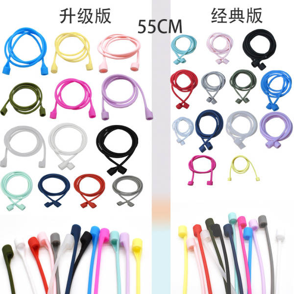 Aplicável Apple Airpods pro 2 3 fone antiperda corda Xiaomi Huawei Honor fone sem fio pulseira silicone