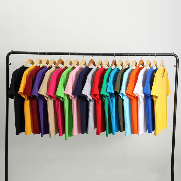 180g200g250g T-shirts de algodão limpo para roupas de trabalho