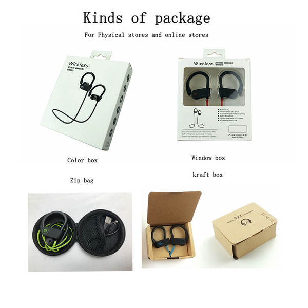U8 fone de ouvido Bluetooth gancho auricular modelo esportivo longa autonomia compatível Apple entrada auricular headphones