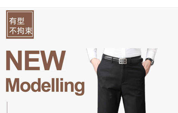 Calça social masculina preta