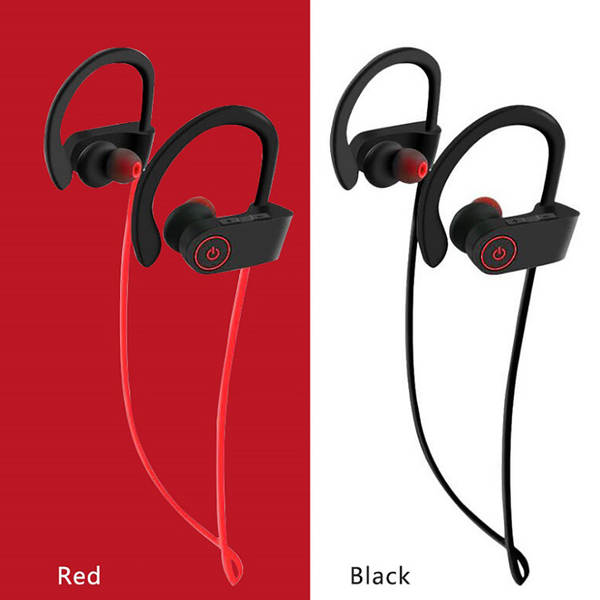 U8 fone de ouvido Bluetooth gancho auricular modelo esportivo longa autonomia compatível Apple entrada auricular headphones