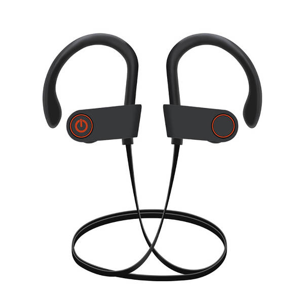 U8 fone de ouvido Bluetooth gancho auricular modelo esportivo longa autonomia compatível Apple entrada auricular headphones