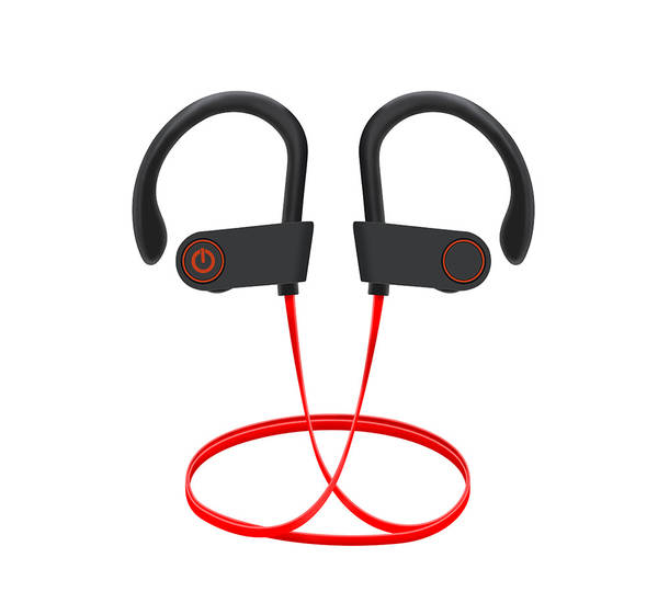 U8 fone de ouvido Bluetooth gancho auricular modelo esportivo longa autonomia compatível Apple entrada auricular headphones