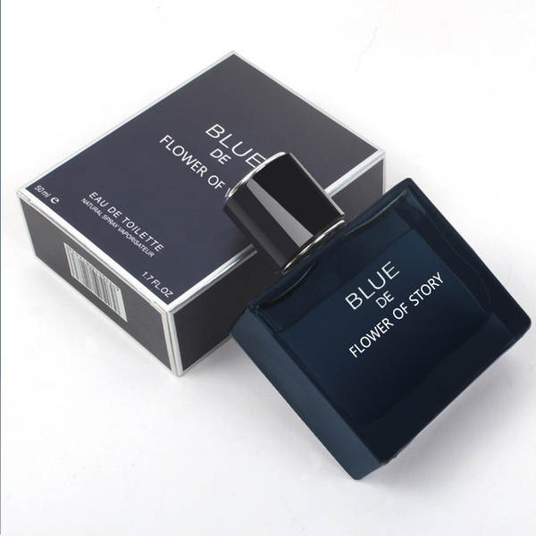 Novo perfume para homens com perfume marinho com perfume durável 50ml