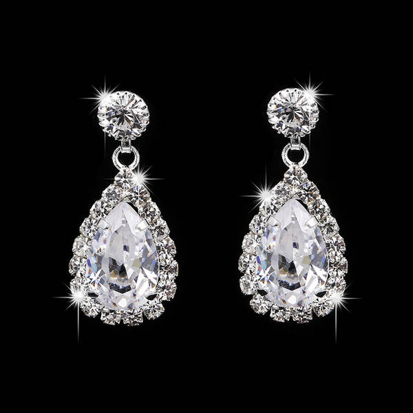 Conjunto de Joias de Noiva com Diamante