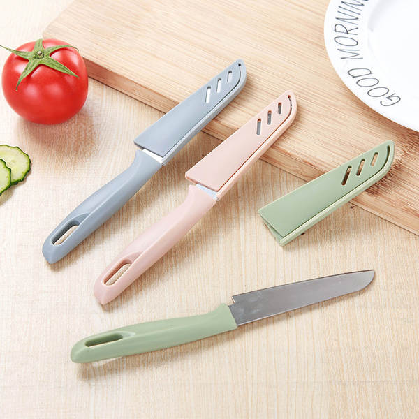 Faca de frutas inox portátil