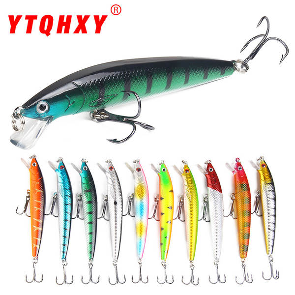 Peixes transfronteiriços 10cm/9g Peixes Flutuantes Simuladores de Peixes