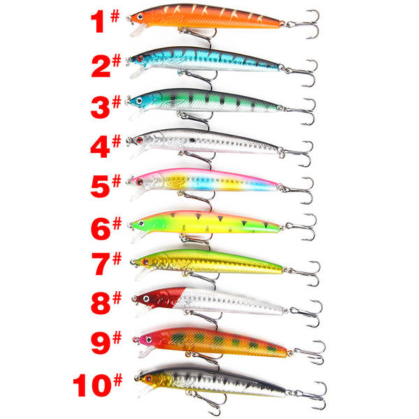 Peixes transfronteiriços 10cm/9g Peixes Flutuantes Simuladores de Peixes