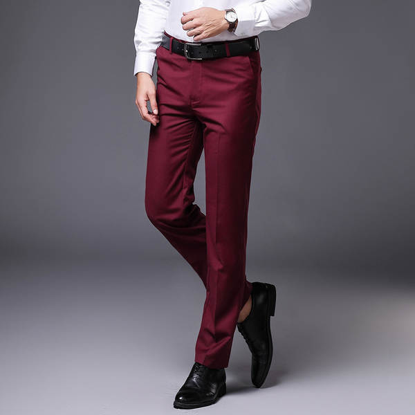 Calça social masculina preta