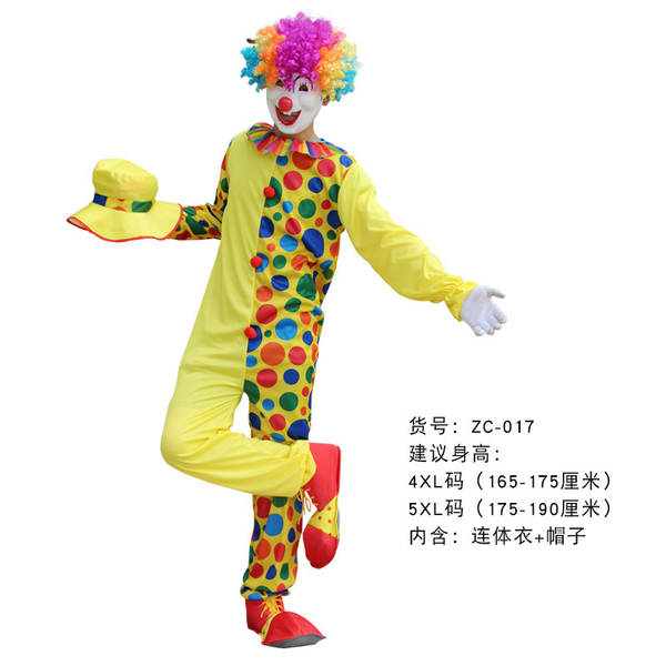 Traje de Palhaço para Adulto