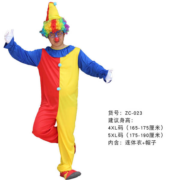 Traje de Palhaço para Adulto