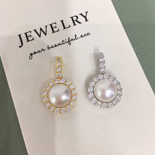 Colar de Pérola com Diamante