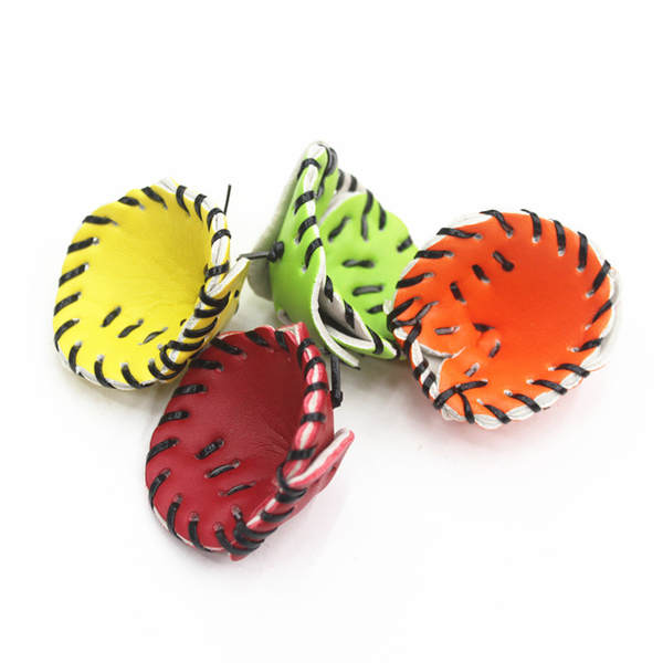Pulseira de Beisebol em Couro