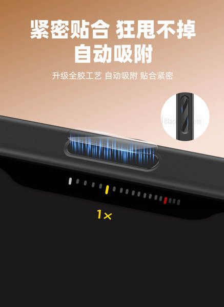 Aplicável à Apple 16promax câmera antirrabalho pressionando o botão de água do iPhone17 fibra de vidro flexível