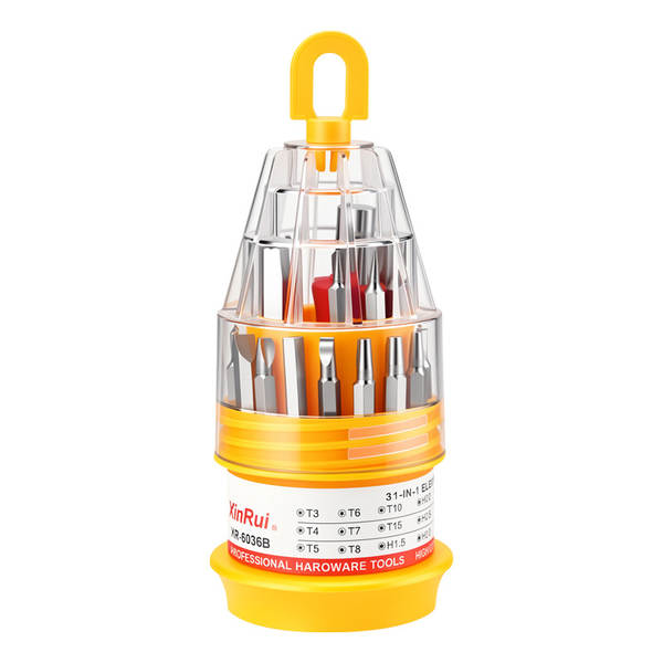 CHTON Tōtō 31 Combinação 1 parafuso kit com aço magnético isolante de carbono 46 peças de ferramentas