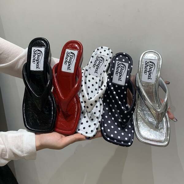 5 cm de comprimento para a primavera e o verão com sapatos frescos para a praia.