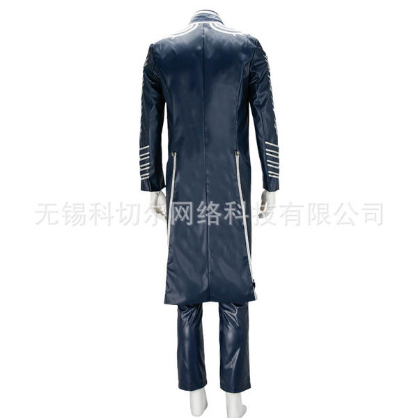 Vestido Cosplay de Vergil Azul